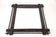 19TH CENTURY, AUSTRIA, RUSTIC TRAMP ART MIRROR, HAND CARVED