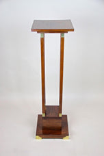 20TH CENTURY, ART NOUVEAU, PALISANDER PEDESTAL, AUSTRIA, CIRCA 1900
