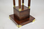 20TH CENTURY, ART NOUVEAU, PALISANDER PEDESTAL, AUSTRIA, CIRCA 1900