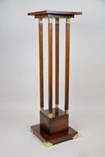 20TH CENTURY, ART NOUVEAU, PALISANDER PEDESTAL, AUSTRIA, CIRCA 1900