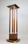 20TH CENTURY, ART NOUVEAU, PALISANDER PEDESTAL, AUSTRIA, CIRCA 1900