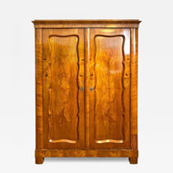 19TH CENTURY, AUSTRIA, BIEDERMEIER ASHWOOD CABINET, INLAY WORKS