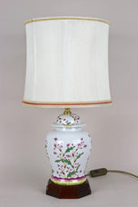 20TH CENTURY, ITALY, CERAMIC TABLE LAMPS, LAMPSHADES, 1970S