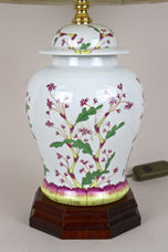 20TH CENTURY, ITALY, CERAMIC TABLE LAMPS, LAMPSHADES, 1970S