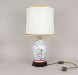20TH CENTURY, ITALY, CERAMIC TABLE LAMPS, LAMPSHADES, 1970S