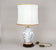20TH CENTURY, ITALY, CERAMIC TABLE LAMPS, LAMPSHADES, 1970S