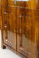 19TH CENTURY, AUSTRIA, NUTWOOD COMMODE, BIEDERMEIER, TRUMEAU