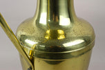 MID CENTURY, AMPHORA, BRASS VASE, HANDLE, FLOOR VASE