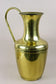 MID CENTURY, AMPHORA, BRASS VASE, HANDLE, FLOOR VASE