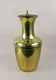 MID CENTURY, AMPHORA, BRASS VASE, HANDLE, FLOOR VASE