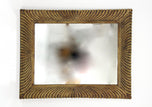 MONUMENTAL, GILT, MID CENTURY, WALL MIRROR, ITALY, CIRCA 1940/50