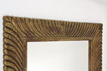 MONUMENTAL, GILT, MID CENTURY, WALL MIRROR, ITALY, CIRCA 1940/50