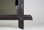 19TH CENTURY, AUSTRIA, BLACK FOREST, WALL MIRROR, HAND CARVED