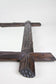 19TH CENTURY, AUSTRIA, BLACK FOREST, WALL MIRROR, HAND CARVED