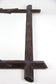 19TH CENTURY, AUSTRIA, BLACK FOREST, WALL MIRROR, HAND CARVED