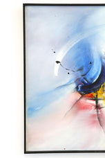 ABSTRACT PAINTING, MECHANISM OF DEPTH, ACRYLIC ON CANVAS, AUSTRIA, 2008