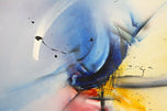 ABSTRACT PAINTING, MECHANISM OF DEPTH, ACRYLIC ON CANVAS, AUSTRIA, 2008