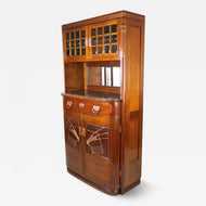 20TH CENTURY, AUSTRIA, MAHOGANY CABINET, BUFFET