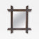 19TH CENTURY, AUSTRIA, TRAMP ART, WALL MIRROR, NOTCH CUT, CIRCA 1880