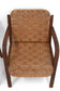 MID CENTURY, FRANCE, PAIR OF ARMCHAIRS, WOVEN ROPE