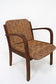 MID CENTURY, FRANCE, PAIR OF ARMCHAIRS, WOVEN ROPE