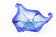MID-CENTURY, ITALY, MURANO GLASS BOWL, SOMMERSO, BLUE, 1960