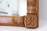 MID CENTURY, ITALY, GIlt WALL MIRROR, HANDCARVED, CA 1950