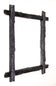 19TH CENTURY, AUSTRIA, BLACK FOREST WALL MIRROR, HAND CARVED, RUSTIC