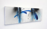 CONTEMPORARY, ABSTRACT, PAINTING, BLUE SOOT