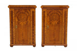 19TH CENTURY, CZECH REPUBLIC, BIEDERMEIER CABINETS, ASHWOOD, INLAY