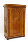 19TH CENTURY, CZECH REPUBLIC, BIEDERMEIER CABINETS, ASHWOOD, INLAY