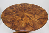 19TH CENTURY, AUSTRIA, BIEDERMEIER, WALNUT CENTER, DINING TABLE