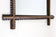 19TH CENTURY, AUSTRIA, TRAMP ART, WALL MIRROR, HANDCARVED, 1880