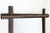 RUSTIC, TRAMP ART, WALL MIRROR, HANDCARVED, AUSTRIA, 19TH CENTURY