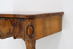 19TH CENTURY, AUSTRIA, WALL CONSOLE TABLE, LOUIS PHILIPPE, WITH DRAWER