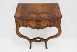 19TH CENTURY, AUSTRIA, WALL CONSOLE TABLE, LOUIS PHILIPPE, WITH DRAWER