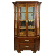 20TH CENTURY, ART NOUVEAU, DISPLAY CABINET, VITRINE, MAHOGANY, AUSTRIA, CA 1910