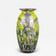 LOETZ WITWE GLASS VASE, CYTISUS YELLOW, SILVER OVERLAY, BOHEMIA, 1902