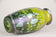 LOETZ WITWE GLASS VASE, CYTISUS YELLOW, SILVER OVERLAY, BOHEMIA, 1902