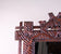 19TH CENTURY, GERMANY, BLACK FOREST RUSTIC WALL MIRROR, HAND CARVED, CIRCA 1880