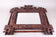19TH CENTURY, GERMANY, BLACK FOREST RUSTIC WALL MIRROR, HAND CARVED, CIRCA 1880