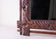 19TH CENTURY, GERMANY, BLACK FOREST RUSTIC WALL MIRROR, HAND CARVED, CIRCA 1880