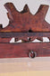19TH CENTURY, GERMANY, BLACK FOREST RUSTIC WALL MIRROR, HAND CARVED, CIRCA 1880