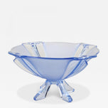 20TH CENTURY, ART DECO, BLUE GLASS BOWL, AUSTRIA, CIRCA 1920