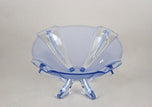 20TH CENTURY, ART DECO, BLUE GLASS BOWL, AUSTRIA, CIRCA 1920