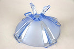 20TH CENTURY, ART DECO, BLUE GLASS BOWL, AUSTRIA, CIRCA 1920
