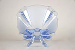 20TH CENTURY, ART DECO, BLUE GLASS BOWL, AUSTRIA, CIRCA 1920
