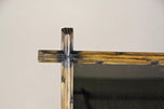 19TH CENTURY, AUSTRIA, BLACK FOREST, WALL MIRROR, LIGHT BROWN