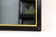 20TH CENTURY, AUSTRIA, ART DECO, BLACK LACQUERED, WALL MIRROR