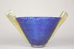 BLUE, LOETZ, PAPILLON, GLASS BOWL, CIRCA 1936